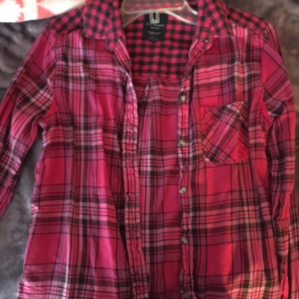 Boyfriend style plaid
